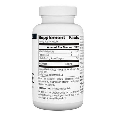 Source Naturals, D-Mannose, 500 Mg, 120 Caps