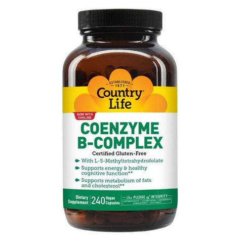 Country Life, Coenzyme B-complex, 240 Caps