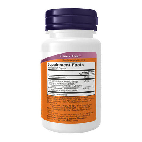 Now Foods, UC-II Joint Health Type II Collagen, 60 Caps