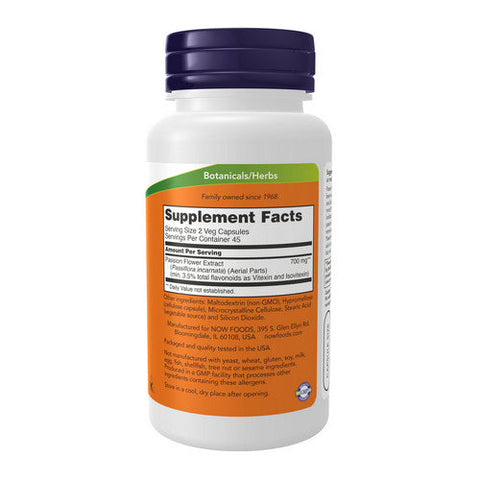 Now Foods, Passion Flower Extract, 90 Vcaps