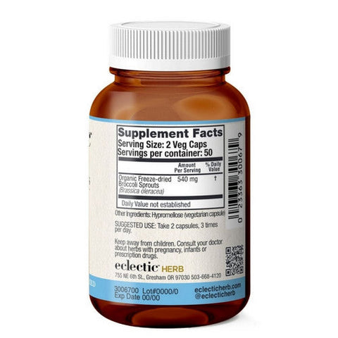Eclectic Herb, Broccoli Sprouts, 270 Mg, 100 Veg Caps Eclectic Herb