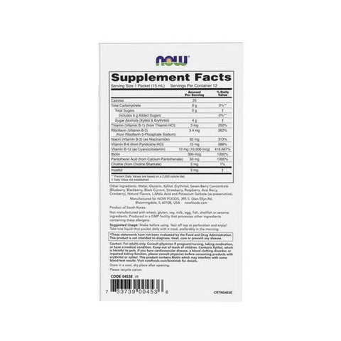 Now Foods, B-12 Energy Boost, 10,000 mcg, 12 Pack, 15 ml