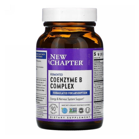 New Chapter, Coenzyme B Food Complex, 90 Tabs New Chapter
