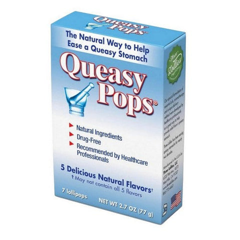 Three Lollies, Queasy Pops 7 Delicious Natural Flavors, 7 Count Three Lollies
