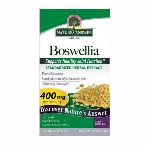 Nature's Answer, Boswellia Standardize Extract, 90 Vcaps