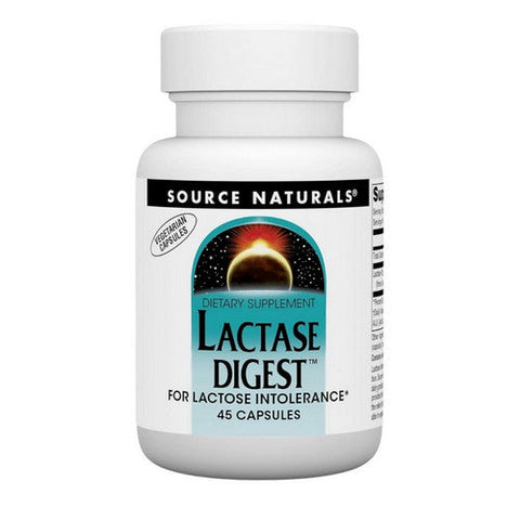 Source Naturals, Lactase Digest, 45 Vcaps Source Naturals