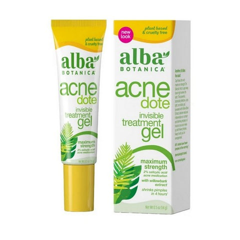 Alba Botanica, AcneDote Invisible Treatment Gel Maximum Strength, .5 oz