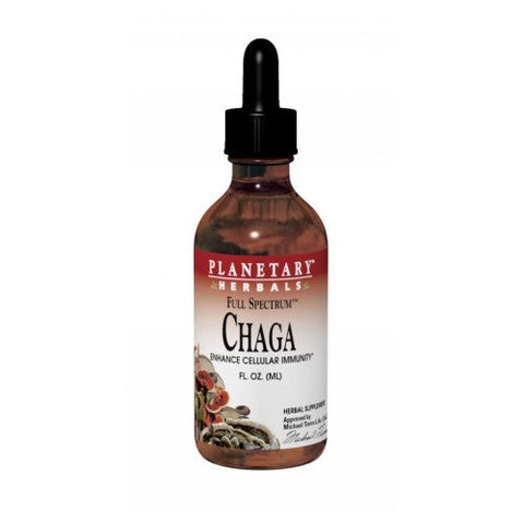 Planetary Herbals, Full Spectrum Chaga, 1000 mg, 120 Tabs Planetary Herbals