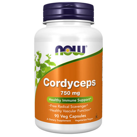Now Foods, Cordyceps, 750 mg, 90 Vcaps