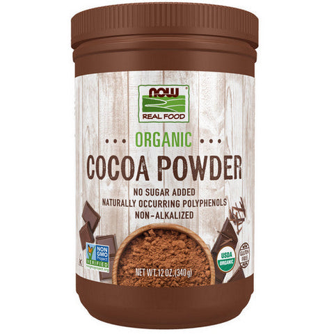 Now Foods, Organic Cocoa Powder, 12 oz