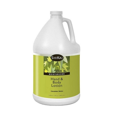 Shikai, Natural Hand & Body Lotion, Cucumber Melon 1 Gallon Shikai