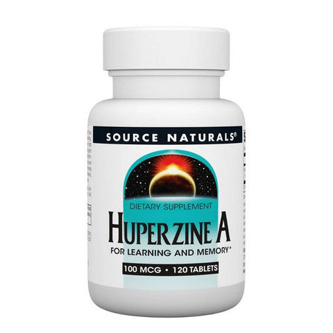 Source Naturals, Huperzine A, 100 MCG, 120 tabs Source Naturals