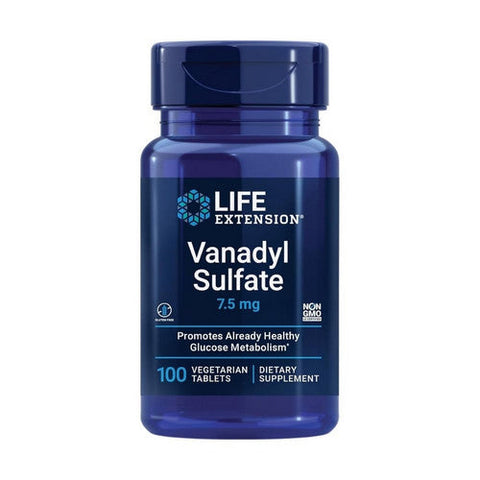 Life Extension, Vanadyl Sulfate, 7.5 mg, 100 tabs Life Extension