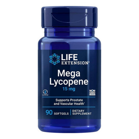 Life Extension, Mega Lycopene, 15 Mg, 90 Softgels Life Extension