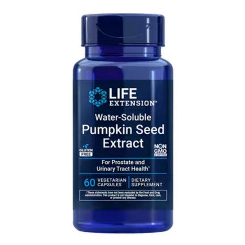 Life Extension, Water-Soluble Pumpkin Seed Extract, 60 vcaps