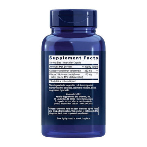 Life Extension, Optimized Cran-Max with UTIRose, 500 MG, 60 vcaps