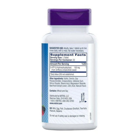 Natrol, 5-HTP Fast Dissolve, 100 mg, 30 Tabs Natrol