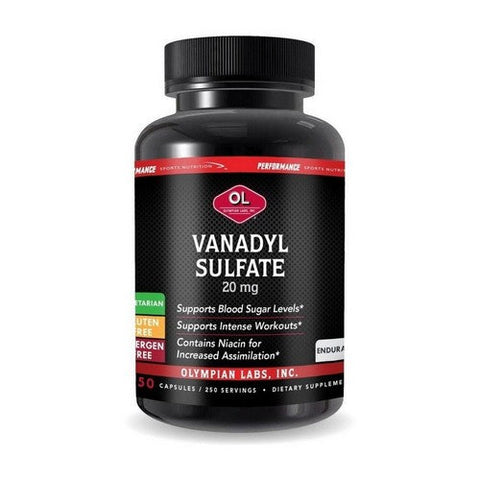 Olympian Labs, PSN Vanadyl Sulfate, 250 caps