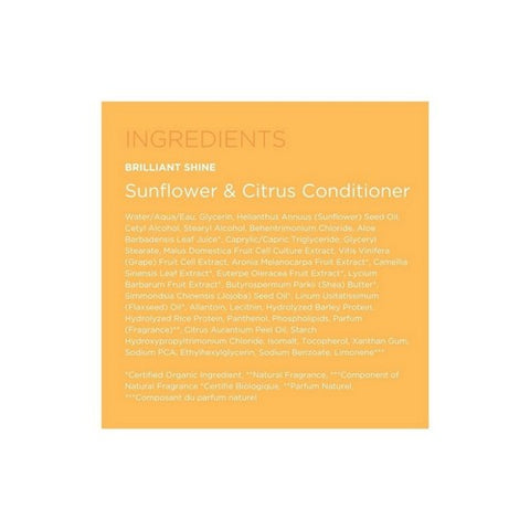 Andalou Naturals, Conditioner Brilliant Shine Sunflower And Citrus, 11.5 Oz Andalou Naturals