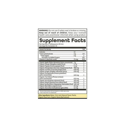 Dynamic Health Laboratories, Organic Nopal Juice Blend, 33.8 oz