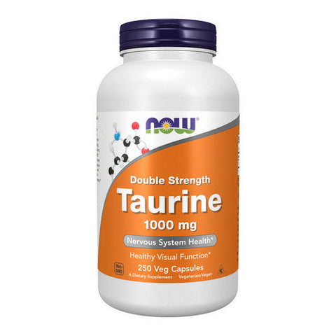Now Foods, Taurine Double Strength, 1000 mg, 250 caps