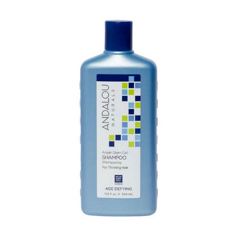 Andalou Naturals, Age Defying For Thinning Hair Argan Stem Cell Shampoo, 11.5 Oz Andalou Naturals