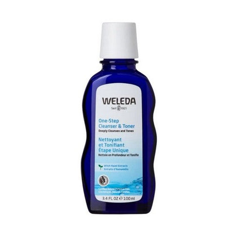 Weleda, One-Step Cleanser And Toner, 3.4 OZ