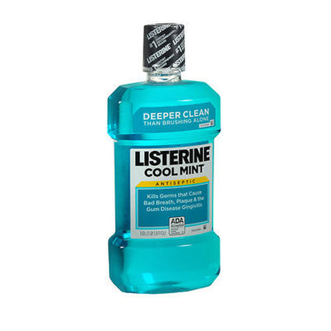 Listerine, Antiseptic Mouthwash Cool Mint, 1000 Ml Listerine