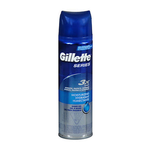 Gillette, Series Shave Gel Moisturizing, 7 oz